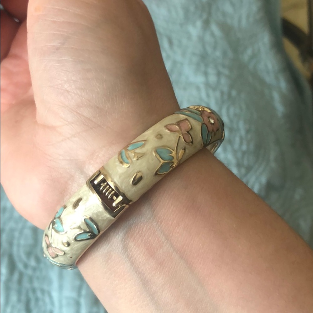 Spring Floral Bangle - Picture 3 of 6